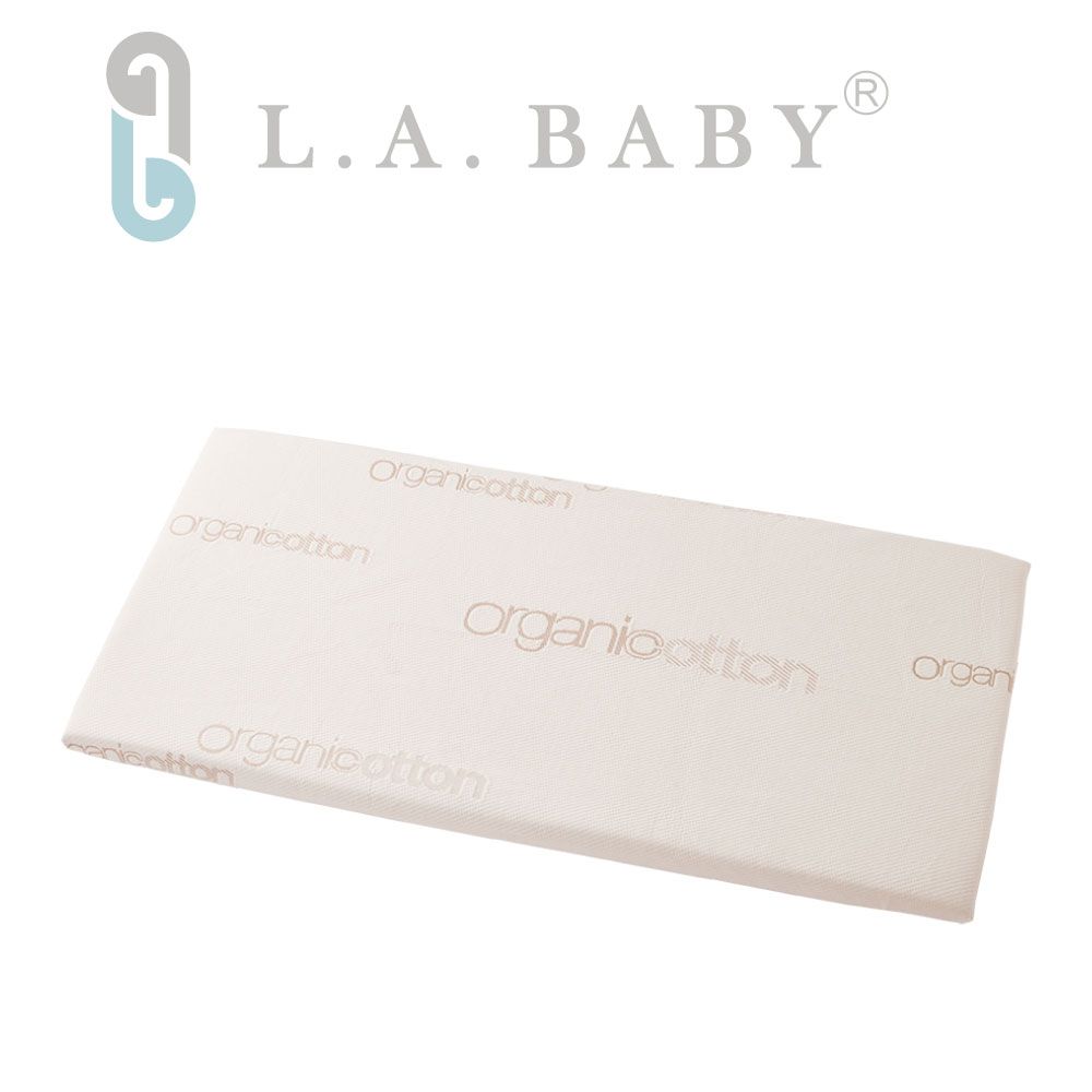 L.A. Baby  天然有機棉防水布套+乳膠床墊 L號(床墊厚度3.5cm)