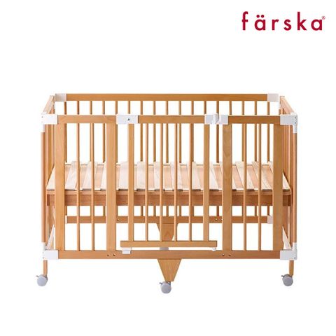 【farska】童趣森林5合1嬰兒大床 Long /嬰兒床 /圍欄 /畫桌 /沙發 /書桌 /蚊 帳 /櫸木 /抽屜