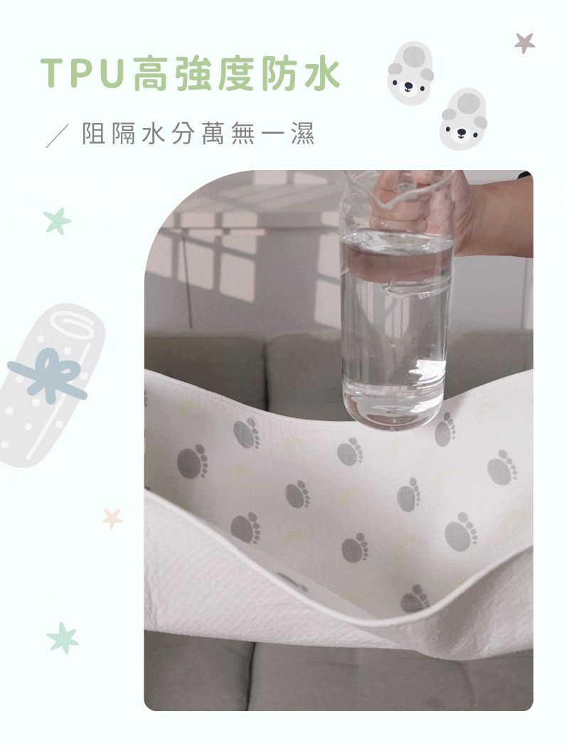 TPU高強度防水/阻隔水分萬無一濕