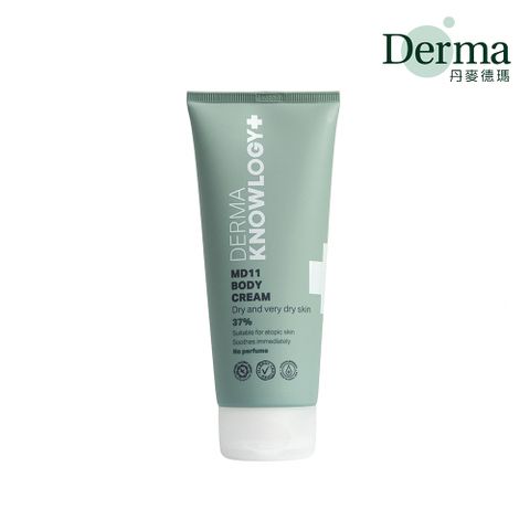 Derma Eco 丹麥德瑪 【Derma】MD11 B3 全效舒緩滋潤霜 200ml/易敏肌/乳霜/乳液/修護/保濕/維他命B3/乳木果油/過敏