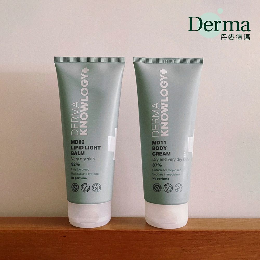 Derma Eco 丹麥德瑪 【Derma】MD11 B3 全效舒緩滋潤霜 200ml/易敏肌/乳霜/乳液/修護/保濕/維他命B3/乳木果油/過敏