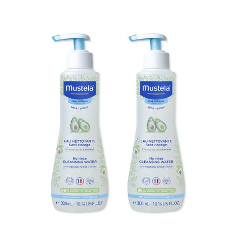 Mustela慕之恬廊 慕之幼免用水潔淨液300ml(二入組)