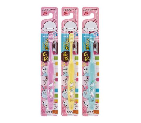 日本Lion麵包超人兒童牙刷（0-3歲適用）/（1.5-5歲適用）顏色隨機