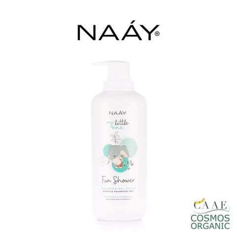 NAÁY 西班牙BABY 無味純淨溫和洗沐露 500 ml (洗髮+沐浴2合1)