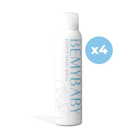 PHARGOODS+ 藥師健生活 BEMYBABY 屁屁噴霧 4瓶(90ml/瓶 舒緩 抗菌 防護 修護 噴的屁屁膏)