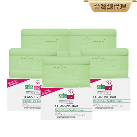 施巴 sebamed (潔膚皂150g / 橄欖潔膚皂150g / 痘淨潔面皂100g)  (任選5入)
