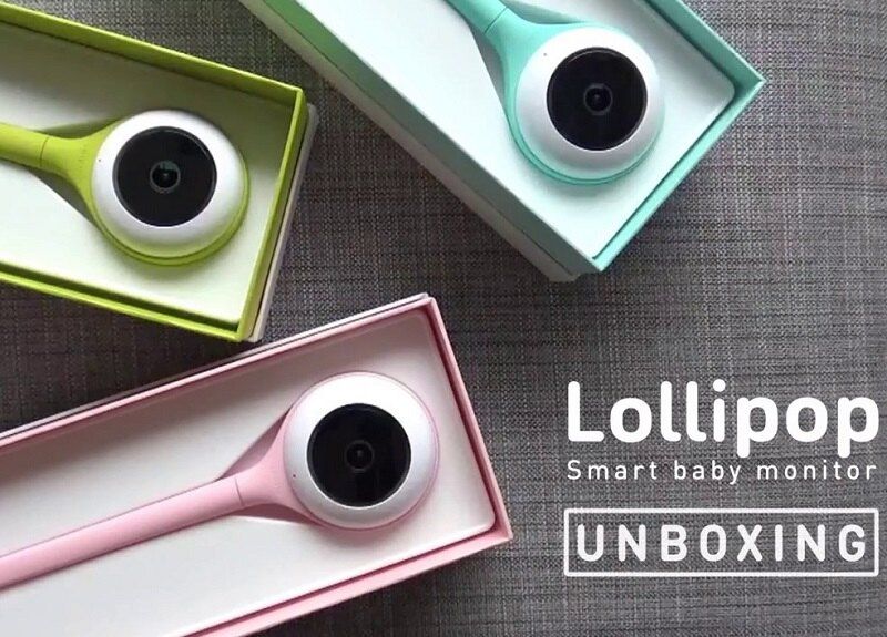 LollipopSmart baby monitorUNBOXING