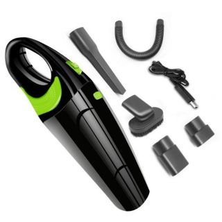 無線手持吸塵器 車用吸塵器手持吸塵器 小型吸塵器-黑綠色