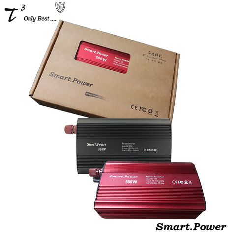 石兆Smart.Power DC12V to 110V 800W 汽車電源轉換器 [ USB2.1A急速充電 ] [ 最大輸出800W ] [ 台灣工廠製造 ]