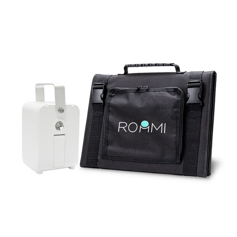 Roommi  多功能行動電源供應器60W太陽能板套組