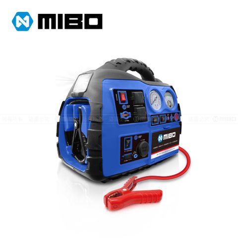 MIBO 米寶 8電廠 MB-1989 八合一電源供應器(12Ah大容量電池) 救車電源打氣照明藍牙喇叭110V家用插座