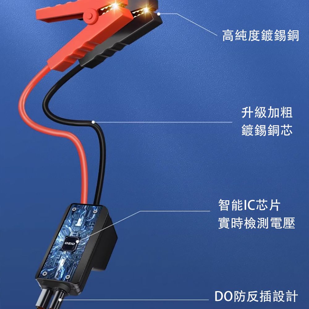 高純度鍍錫銅升級加粗鍍錫銅芯智能IC芯片實時檢測電壓DO防反插設計