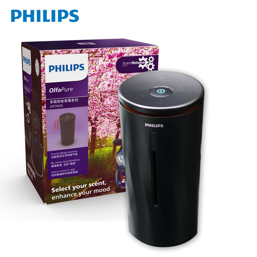 PHILIPS 飛利浦   智能車用香氛【 OlfaPure 7100 】智能擴香香氛機