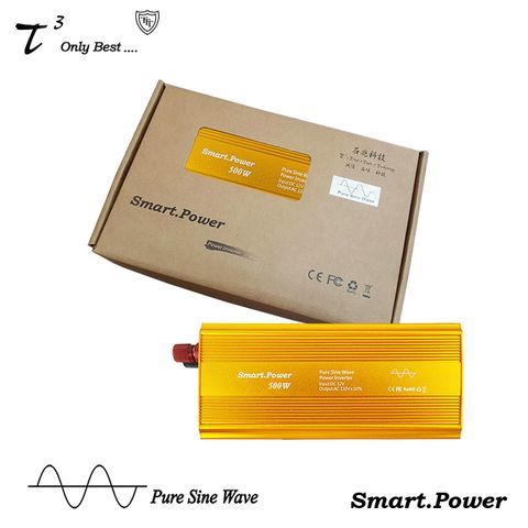 石兆Smart.Power DC12V to 110V 500W 進化版 純正弦波 汽車電源轉換器 [ 純正電源 ] [ 多重保護 ] [ 最大輸出500W ] [ 台灣工廠製造 ]