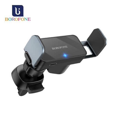 BOROFONE BH66 冠宇智能電動車載支架 黑錆