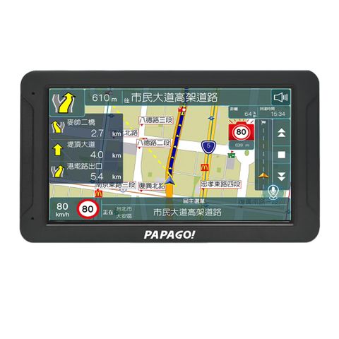 PAPAGO! WayGo!880 7吋多功能Wi-Fi聲控導航平板(車麗屋)
