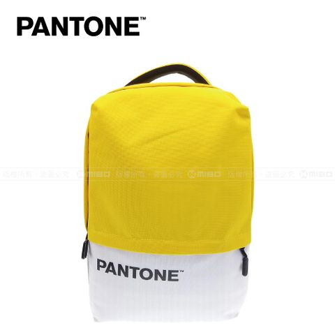 保護筆電ㄟ背包PANTONE 彩通 學院風 釋壓透氣後背包 繽紛黃