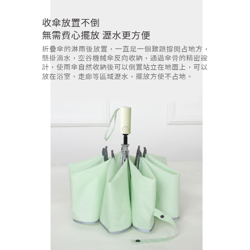 小米有品 防回彈自動晴雨反向傘