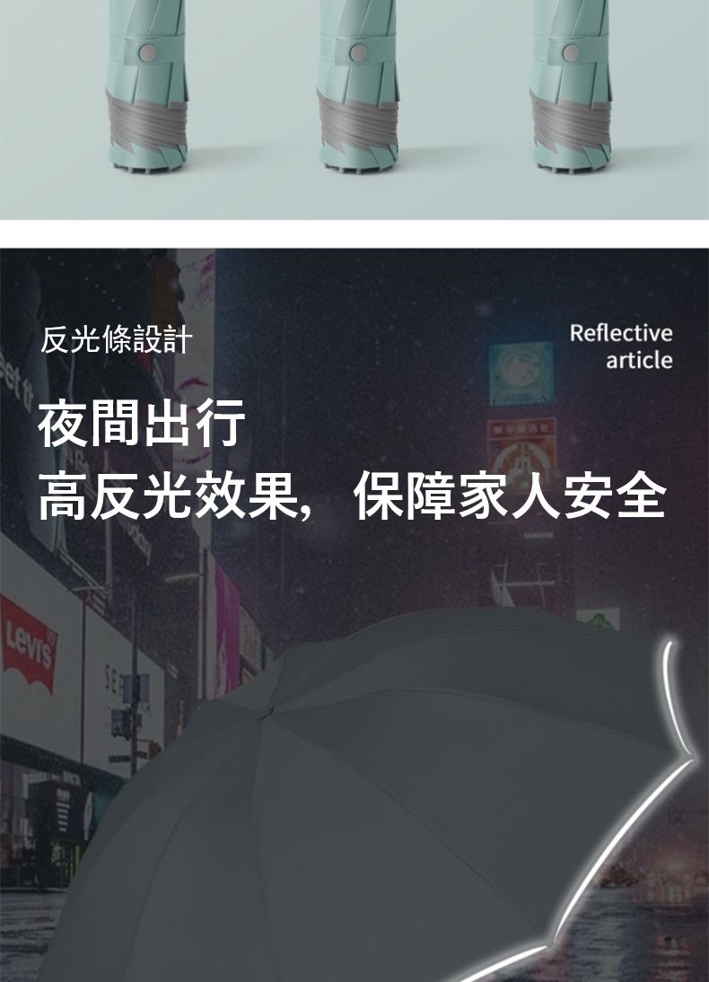 反光條設計夜間出行Reflectivearticle高反光效果,保障家人安全