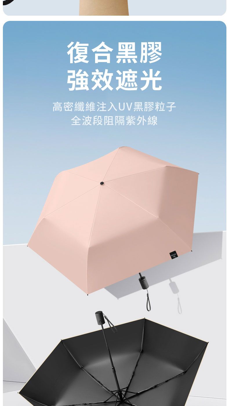 復合黑膠效遮光高密纖維注入UV黑膠粒子全波段阻隔紫外線
