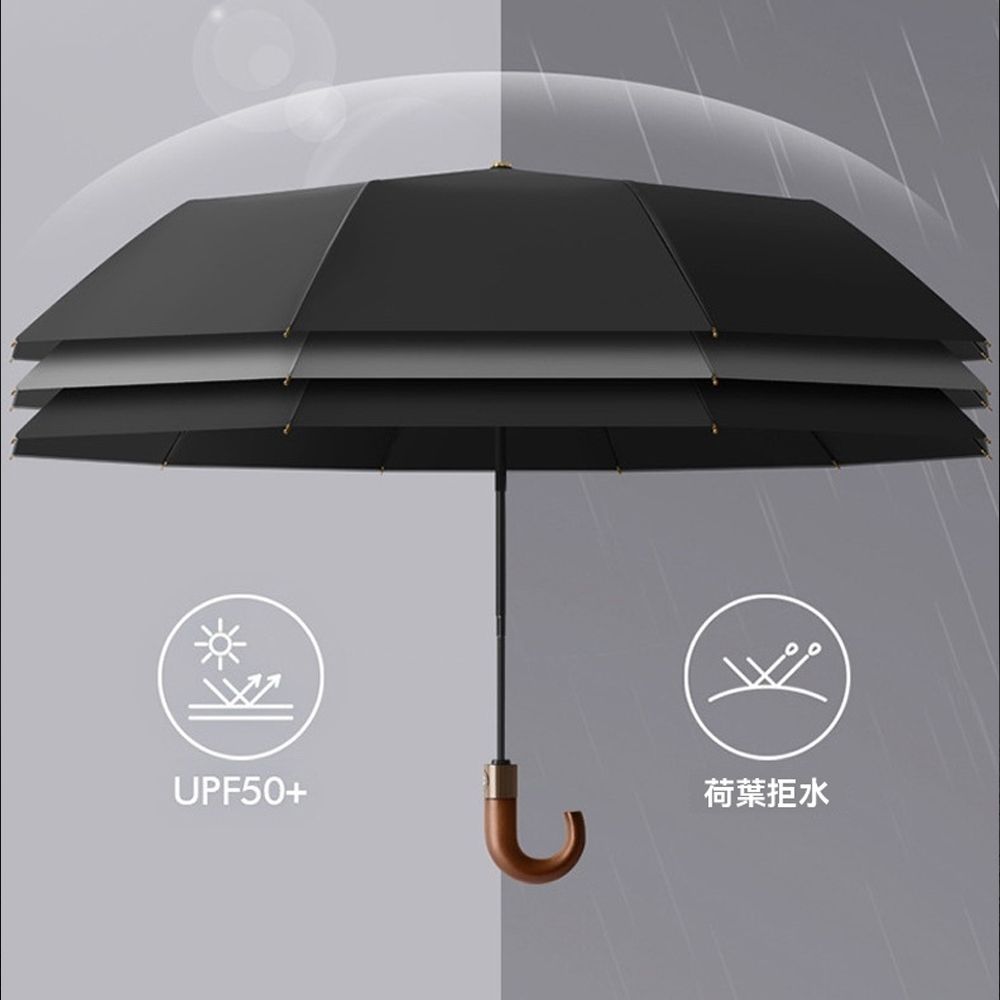  Cheley 20骨全自動大號雨傘黑膠防曬遮陽傘 折疊傘晴雨傘口袋傘 迷你輕量傘  雨傘 雨具