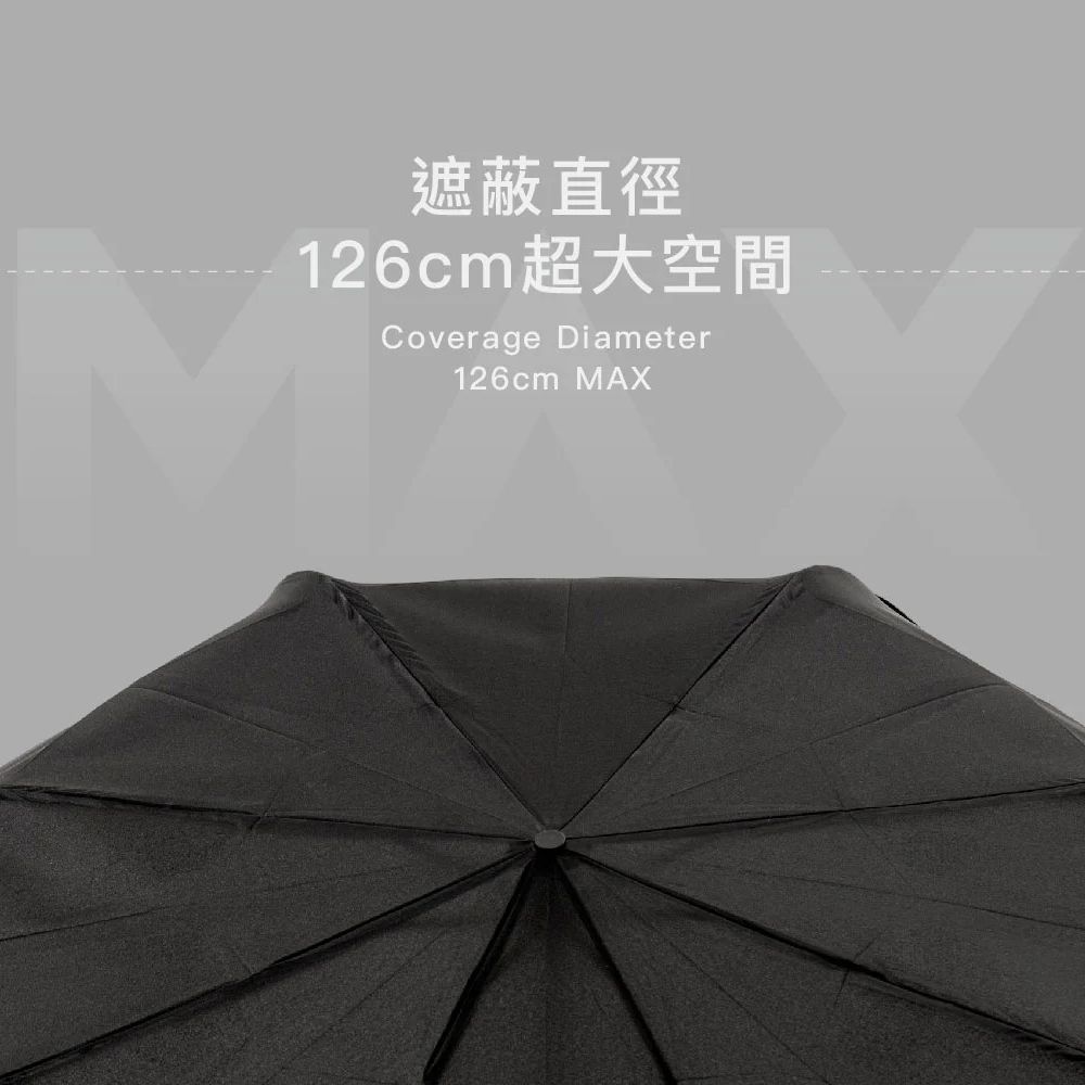遮蔽直徑126cm超大空間Coverage Diameter126cm MAX