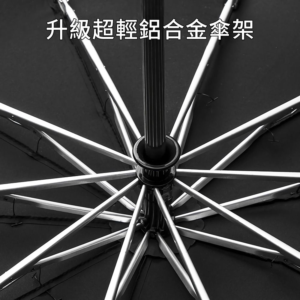  RainCity 開車必備反向傘 收傘免淋濕 安全反光條 加大傘面120CM 超輕10骨抗風 自動摺疊雨傘 車用折疊傘