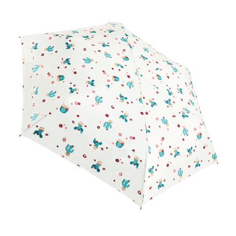RAINSTORY雨傘--8°降溫凍齡手開輕細口紅傘(仙人掌)