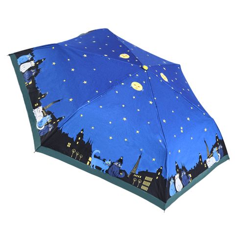 RAINSTORY雨傘--8°降溫凍齡個人自動傘(月光貓)