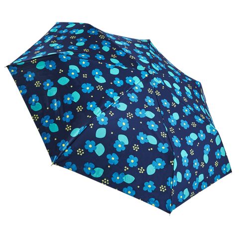RAINSTORY雨傘--8°降溫凍齡個人加大自動傘(沁藍花海)