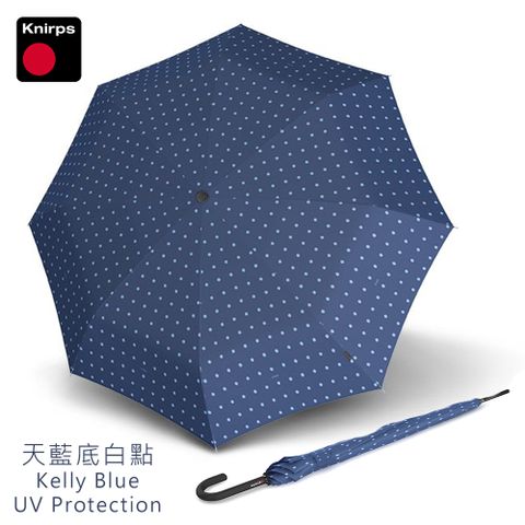 【Knirps 德國紅點傘】經典直立式雨傘(T760-點點款)