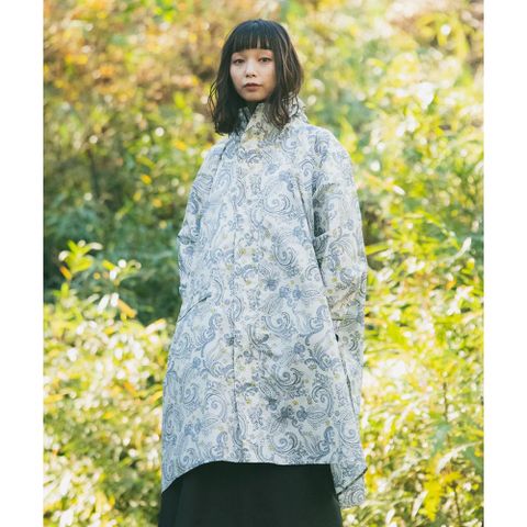 日本KIU 163222 生命之樹 標準成人空氣感有袖斗篷雨衣 附收納袋(男女適用)
