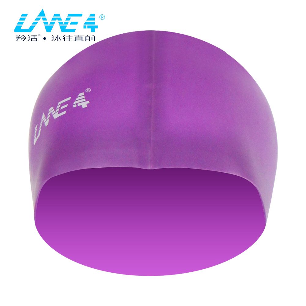 LANE4 羚活成人多色矽膠彈性泳帽 SILICONE CAP