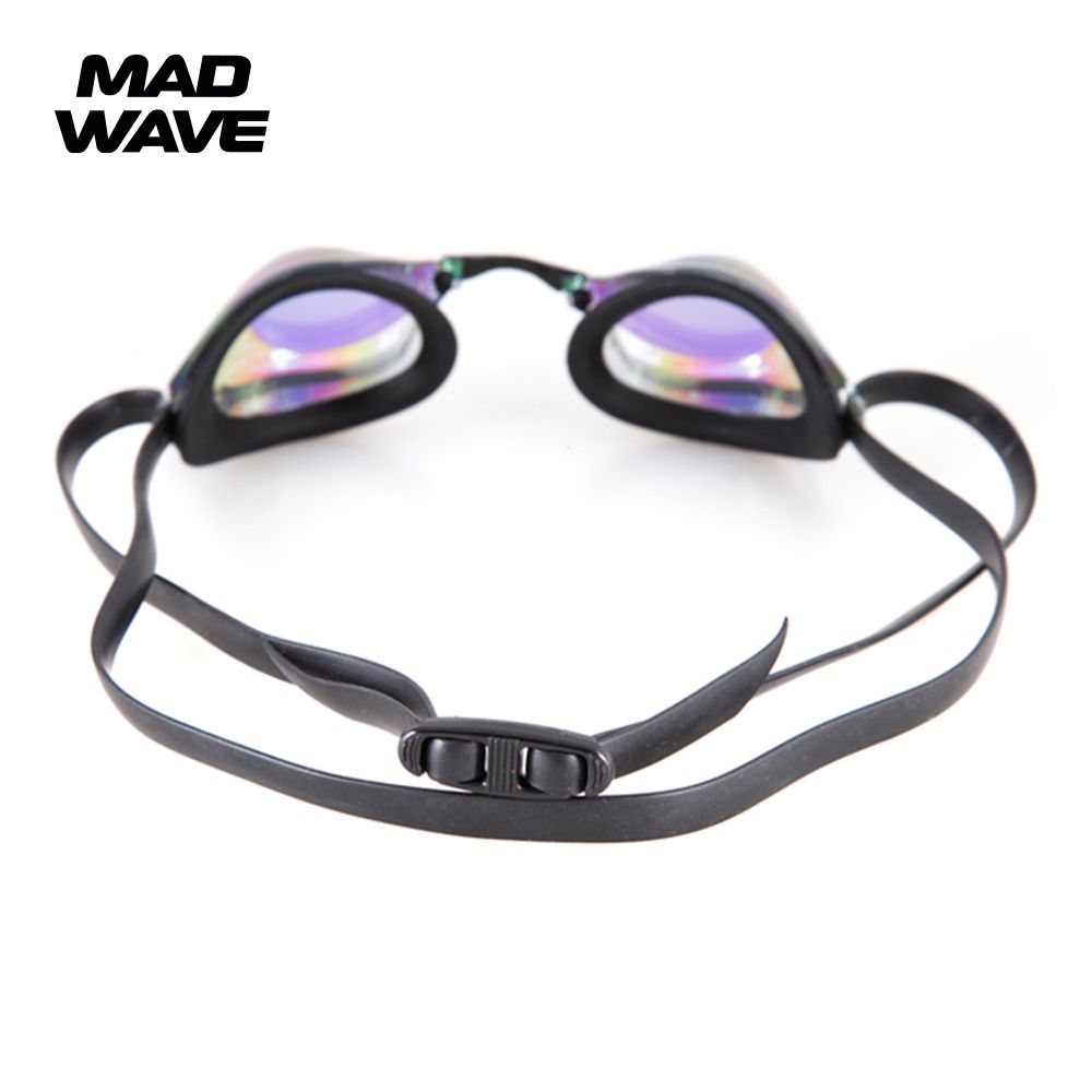 MADWAVE 俄羅斯成人泳鏡TURBO RAICER II RAINBOW