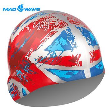 MADWAVE 俄羅斯成人矽膠泳帽 UK