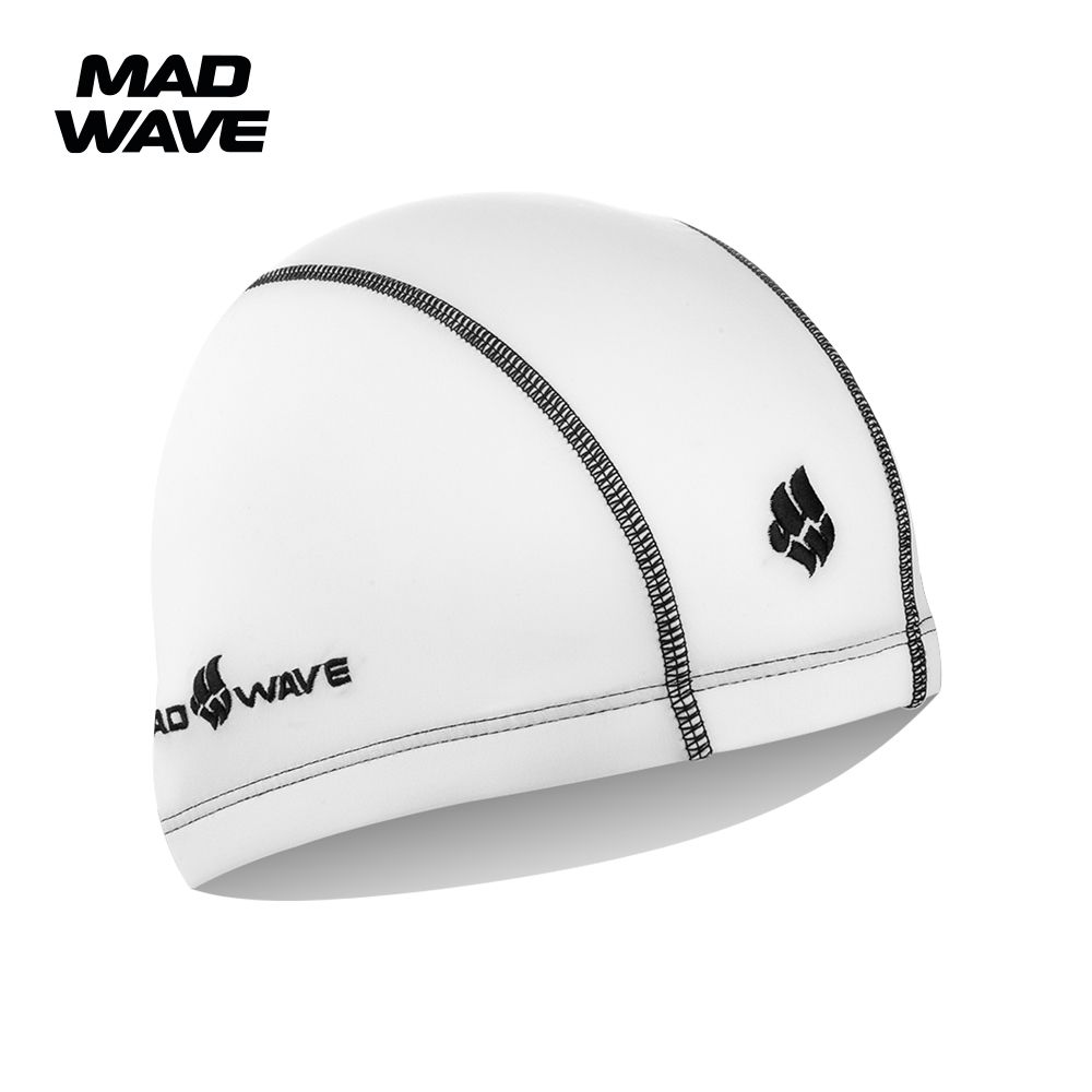 MADWAVE 俄羅斯成人萊卡彈性泳帽ERGOFIT