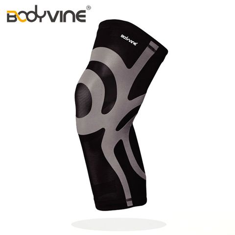 Body Vine 束健 Bodyvine 超薄貼紮護膝CT15512【灰色S~2XL】