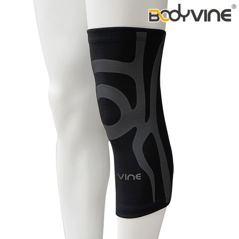 Bodyvine 超肌感貼紮護膝CT-N15520【灰色｜S~XL】