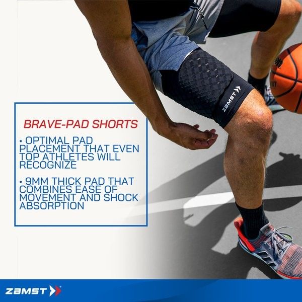 ZAMST Brave Pad Shorts 運動專用襯墊防護褲- PChome 24h購物