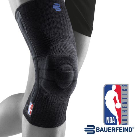 Bauerfeind保爾範 NBA 專業運動護膝 黑