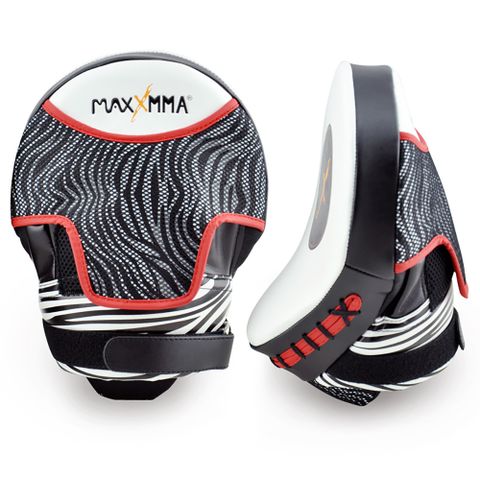 [MaxxMMA] 手靶-斑馬紋 - 拳擊 散打 搏擊 泰拳 MMA 格鬥 手把 教練靶 打擊靶