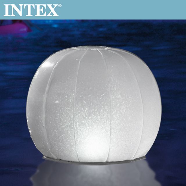 INTEX 戶外浮動多彩LED裝飾燈球/水上草地皆可(28693)