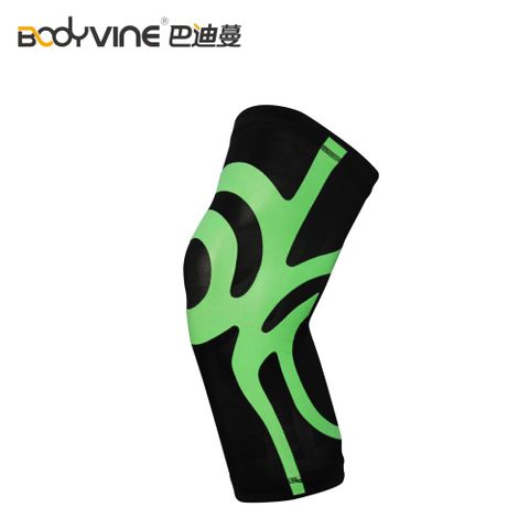 超薄貼紮護膝(左右通用)-1只【BODYVINE巴迪蔓】(綠色)