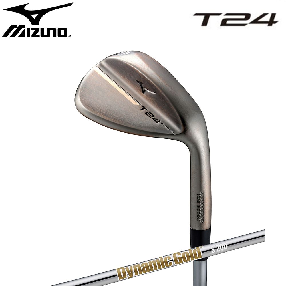 MIZUNO 美津濃  T24 銅色 Wedge 挖起桿 鐵桿身 Dynamic Gold S200