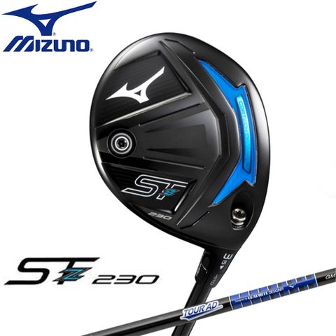 MIZUNO 美津濃 STZ 230 高強度薄化麻鋼球道木桿 Tour AD桿身 日規(MIZUNO STZ 230 麻鋼面球道木桿)