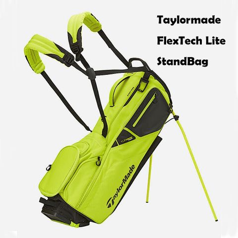 Taylormade Golf FlexTech 輕量腳架袋 N78981 黃綠色