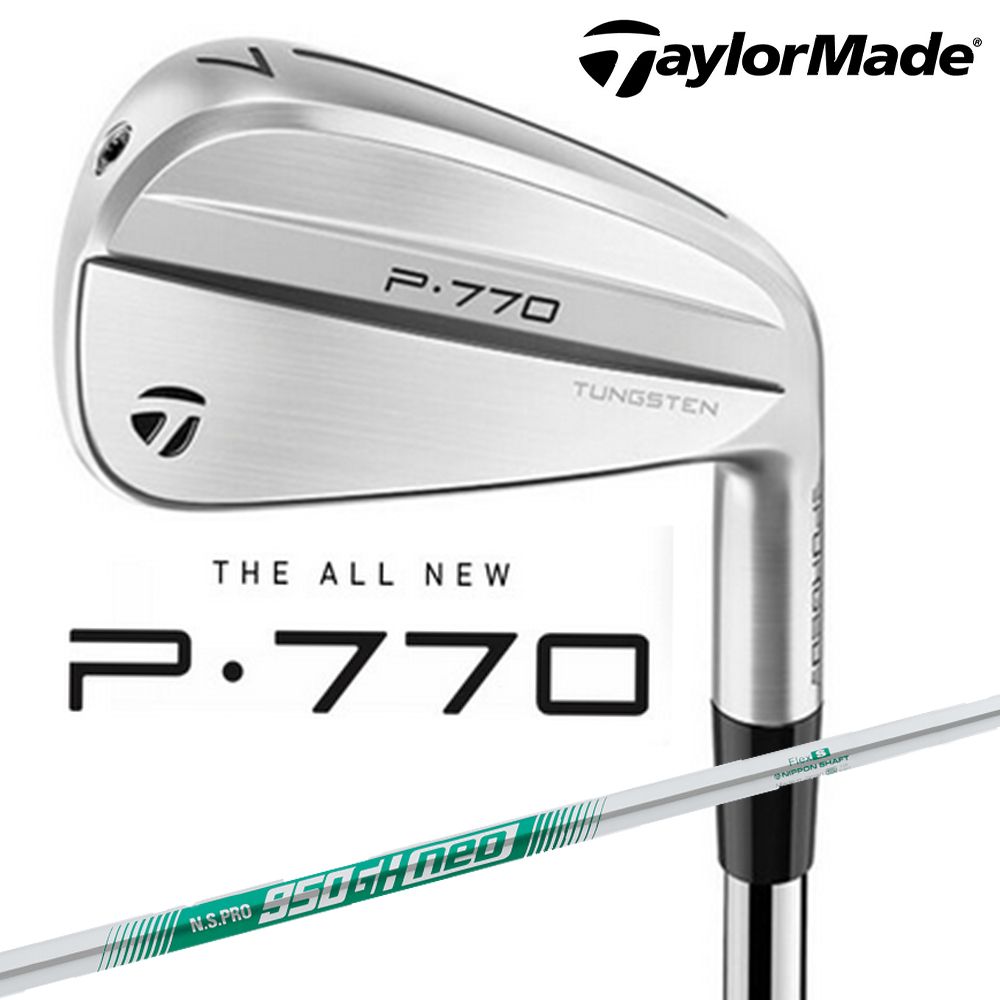 TaylorMade 全新第四代 P770 Forged 鐵桿組 4-P 鐵身 NSPRO950 NEO 日規