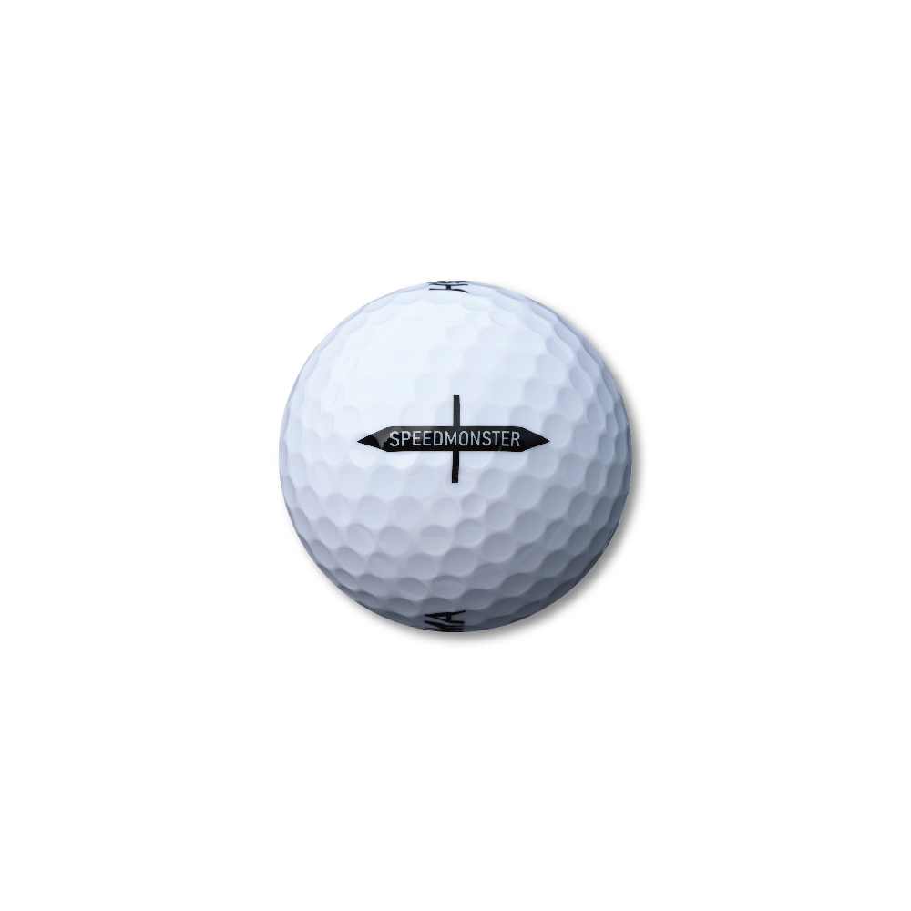 HONMA 本間高爾夫 GOLF BALL D1 SPEEDMONSTER 2023 三層球 高爾夫球 BT2302(2盒入)