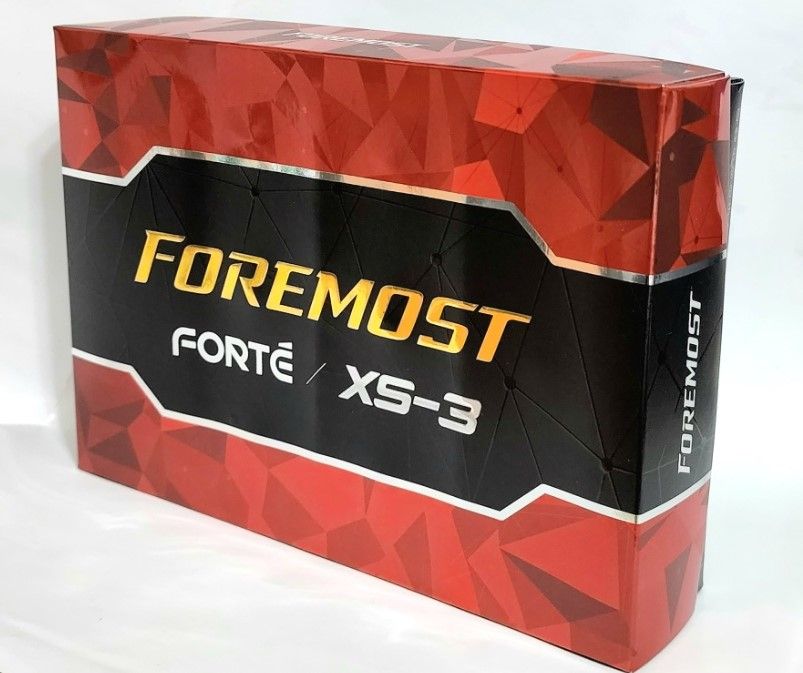 CP 值超高的Foremost Forte XS-3 高爾夫球三層球量販組(12打)