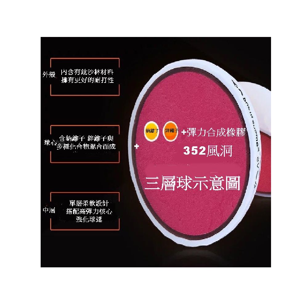 PGM  三層高爾夫比賽球 高爾夫球 GOLF 5入